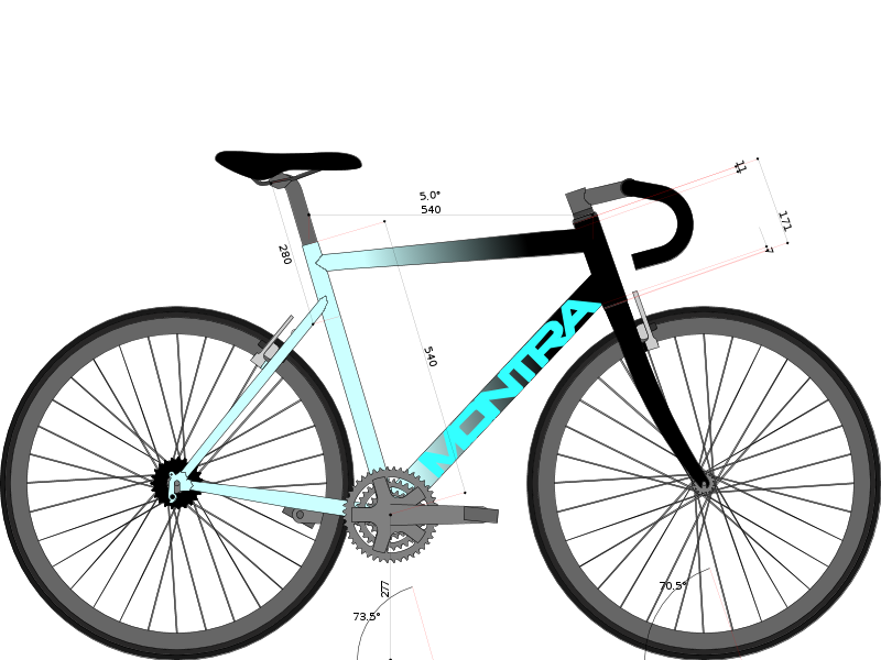 Ti cycles ROAD - BMC style new graphics