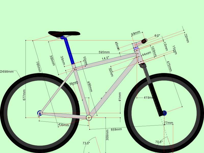 Custom 650B Iban 14grd Custom 650B Iban 14grd
