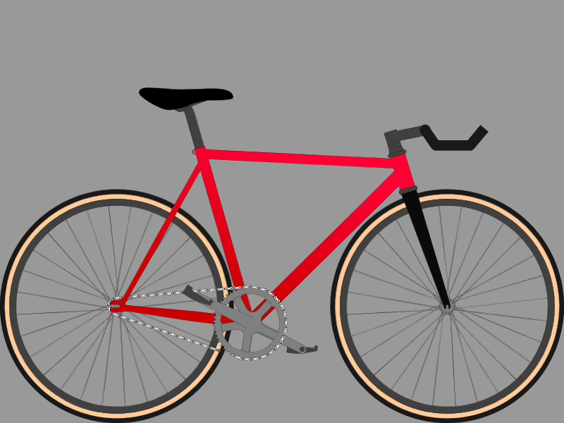 red fixie