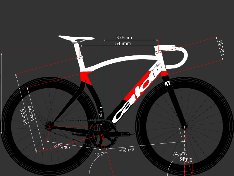 Carlotti Pista , NEW SEAT TUBE