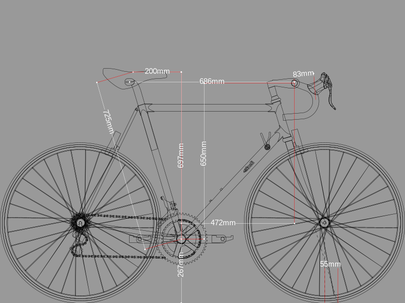 Cinelli SuperCorsa - Gravel Adaptation