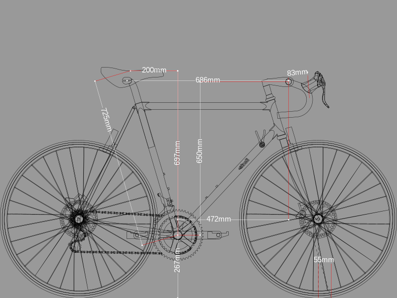 Cinelli SuperCorsa - Gravel Adaptation